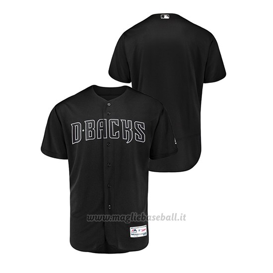 Maglia Baseball Hombre Arizona Diamondbacks 2019 Players Weekend Autentico Nero